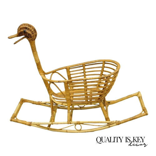 Mid century modern wicker - century,