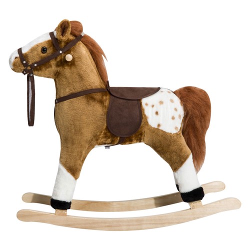 Soft plush rocking horse - soft, |