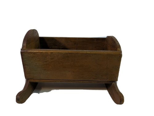 Vintage doll cradle handmade - vintage,