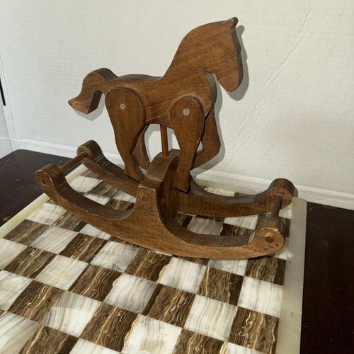 Vintage hand crafted wooden - hand,