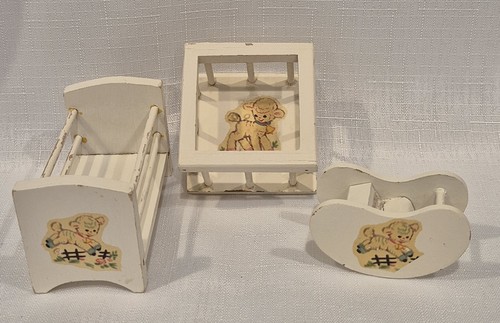 Vintage 1960 wood - vintage, dollhouse